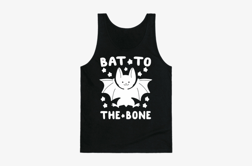 Bat To The Bone Tank Top - Make Muscles Not Excuses, transparent png