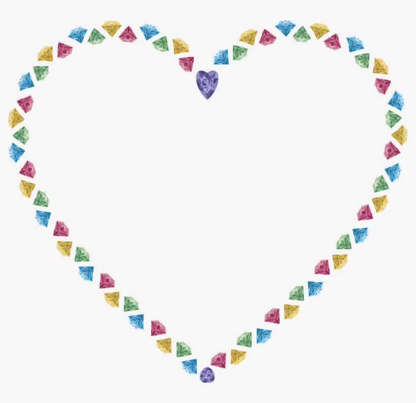 Medium Image - Heart Outline With Flower, transparent png