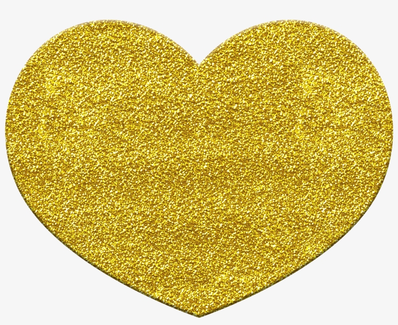 Glitter Hearts ,freebies , Free, Clip Art, Love , Heart, - Gold, transparent png