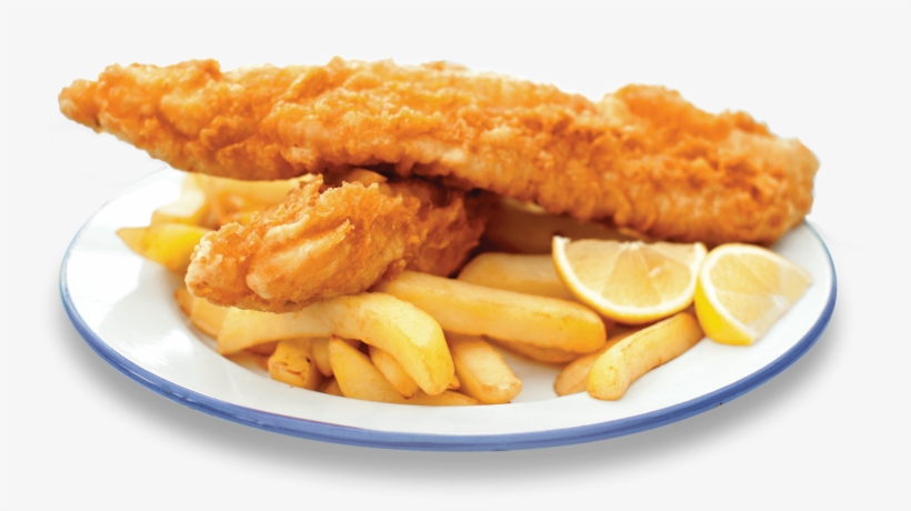The Wigmore All Day Dining - Fried Fish With Fries, transparent png