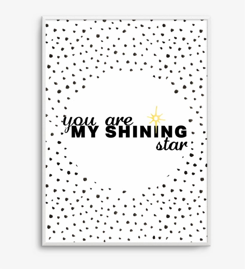 You Are My Shining Star Art Print Or Poster - Abnehmtagebuch: My Transformation - Diatbuch Zum Ausfullen, transparent png