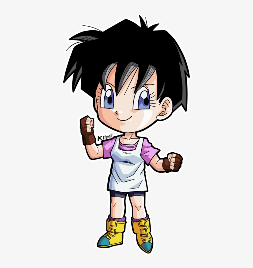 Dragon Ball Chibi Videl, transparent png