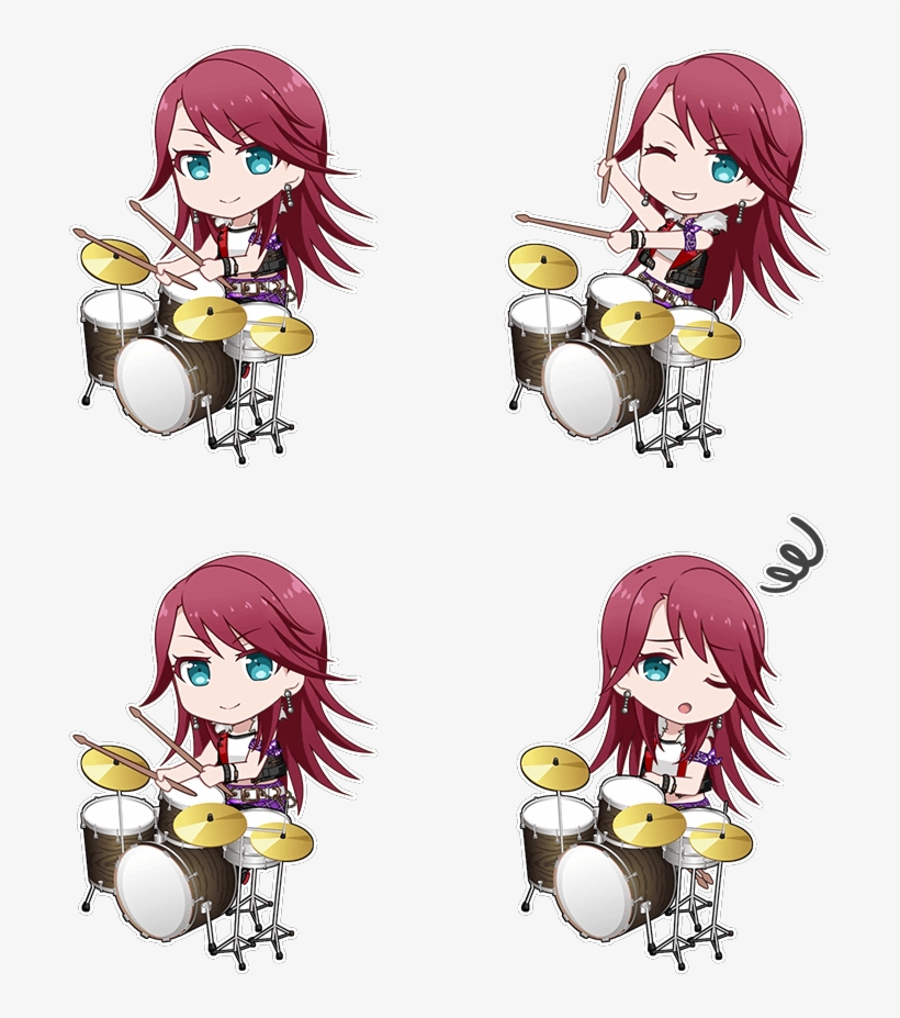 Hard Being Honest Chibi - Tomoe Udagawa Chibi Transparent, transparent png