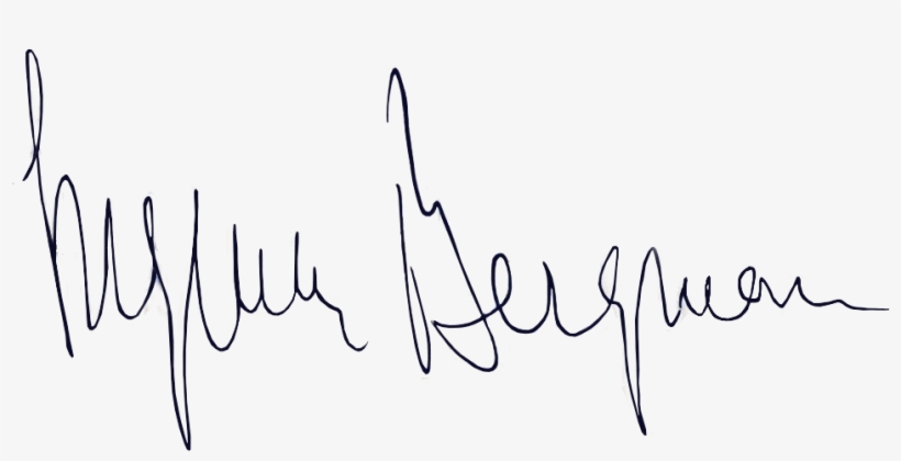 Ingmar Bergman Signature, transparent png