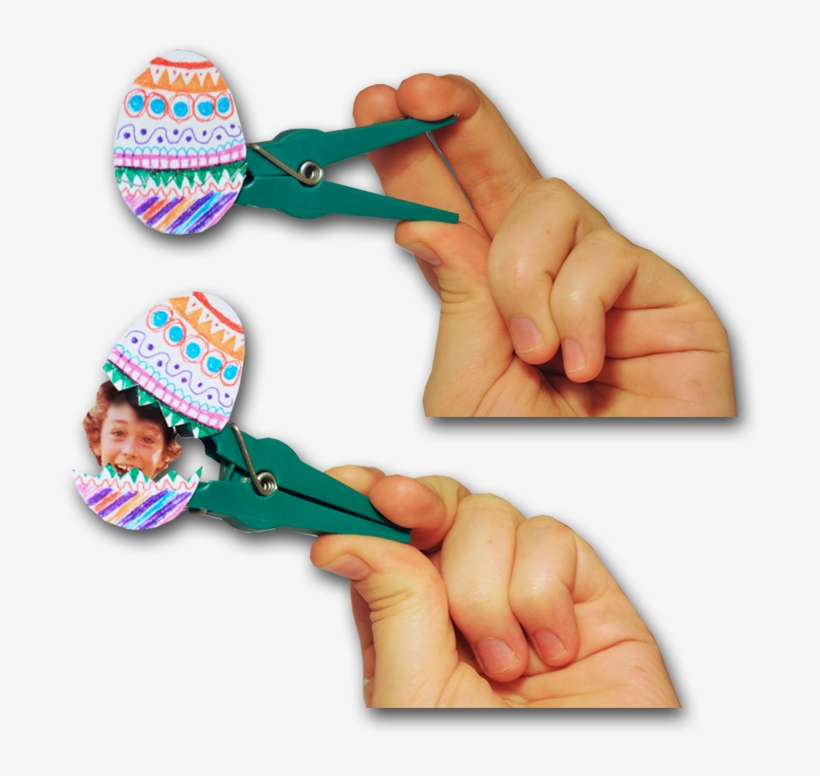 Surprise Your Loved One With A Personalized Easter - Basteln Wäschekluppe Küken, transparent png