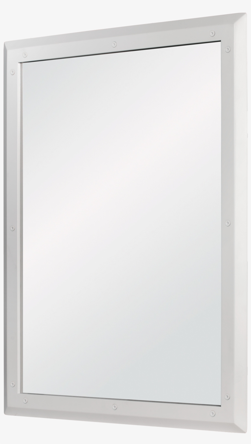 Ligature Resistant Framed Mirror - Mirror, transparent png