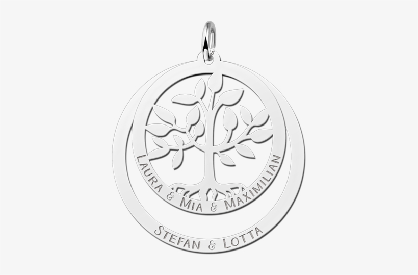 Levensboom Met Naam, transparent png