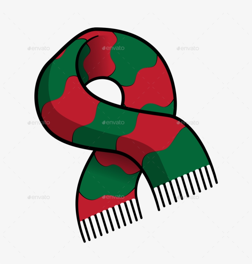 Scarf Bels Candy Cane Christmas Tree Ornament Present, transparent png