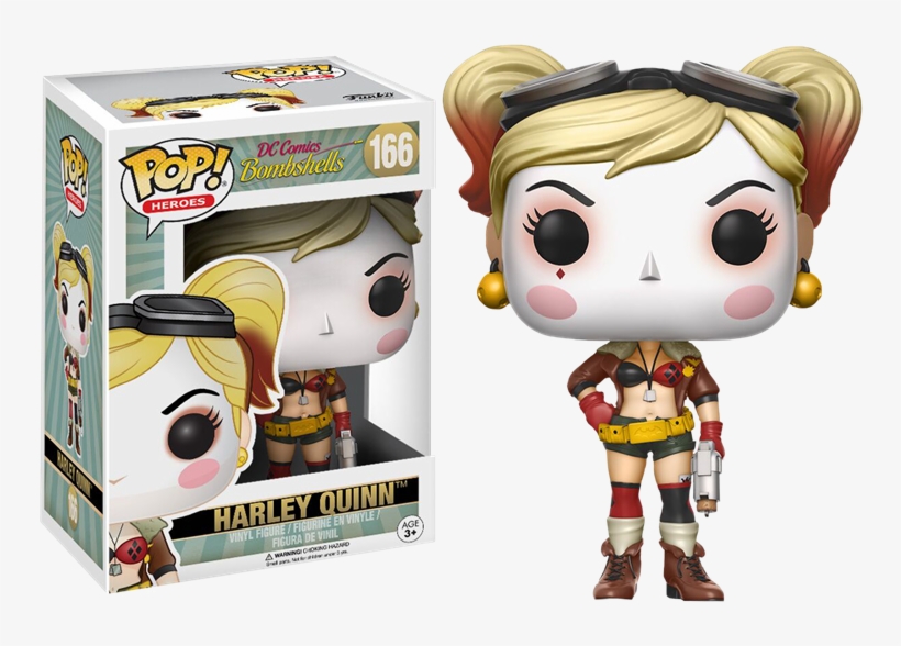 Funko Pop Dc Comics - Harley Quinn Bombshell Funko, transparent png