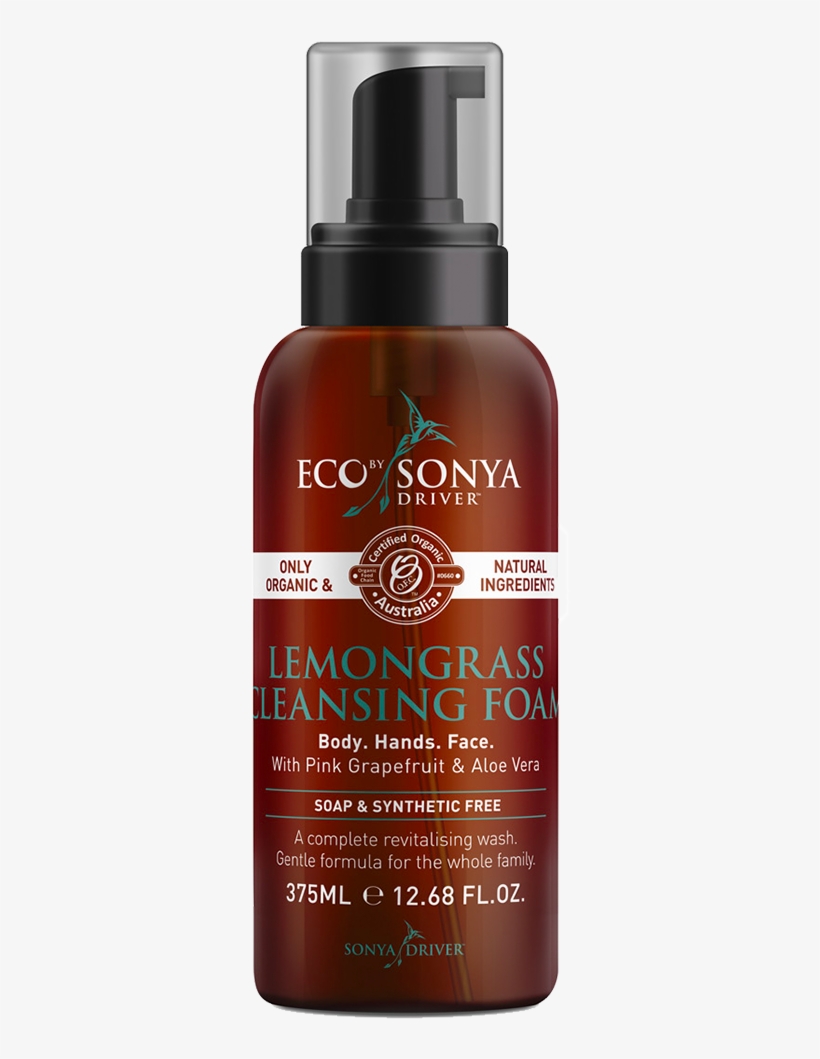 Foaming Body Wash V=1483048608 - Eco Tan Eco By Sonya Lemongrass Cleansing Foam, transparent png