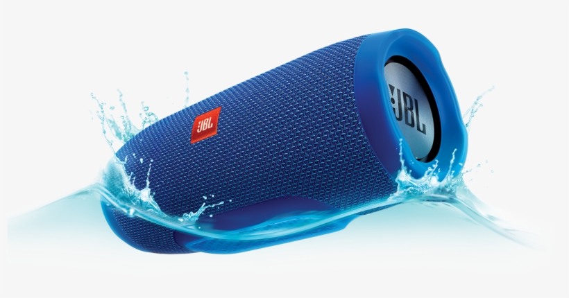 Jbl Charge 3 Blue - Jbl Charge 3 Portable Bluetooth Speaker - Blue, transparent png