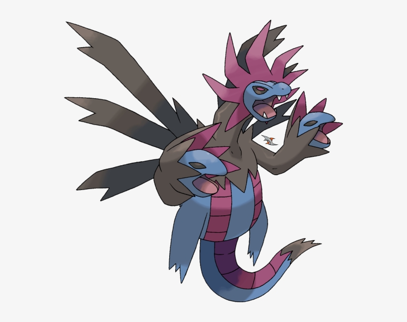 143kib, 562x569, File - Pokemon Hydreigon, transparent png