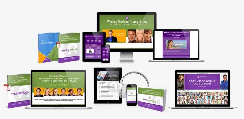 Winning The Game Of Weight Loss 12-level Brain Retraining - Online Advertising, transparent png