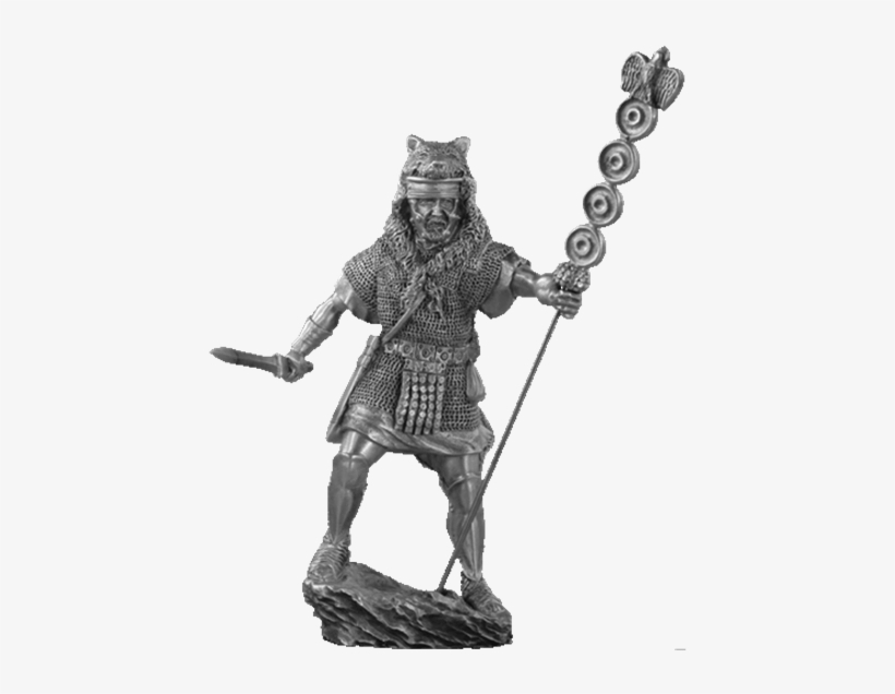 Pewter Roman Signifier Sculpture, transparent png