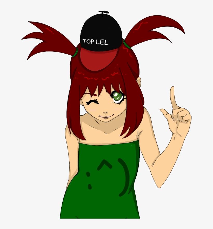 Top Lel Red Face Green Facial Expression Vertebrate - Face, transparent png