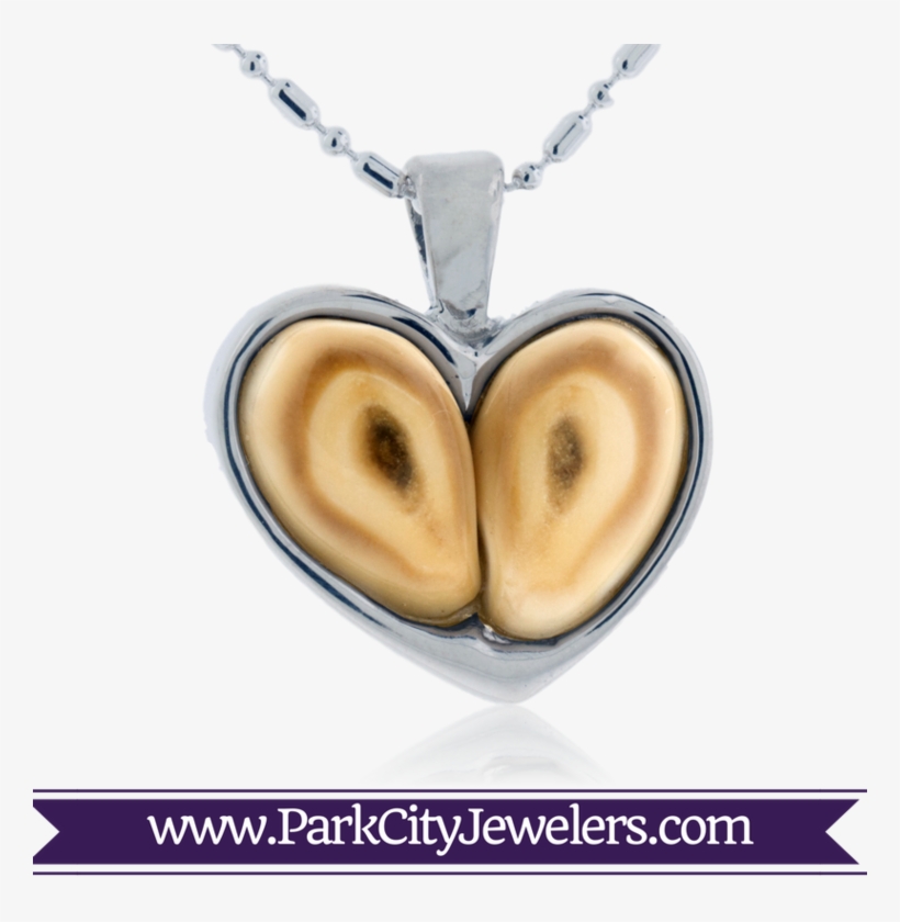 Elk Ivory Heart Pendant - Elk Ivory And Diamond Ring, transparent png