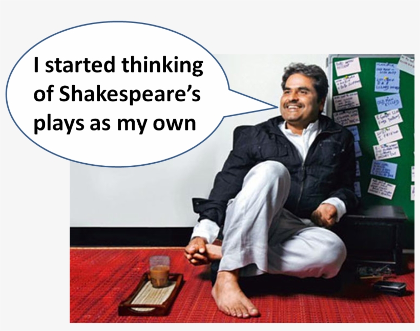 Vishal Shakespeare Shakespeare Ka Badla - Vishal Bhardwaj, transparent png
