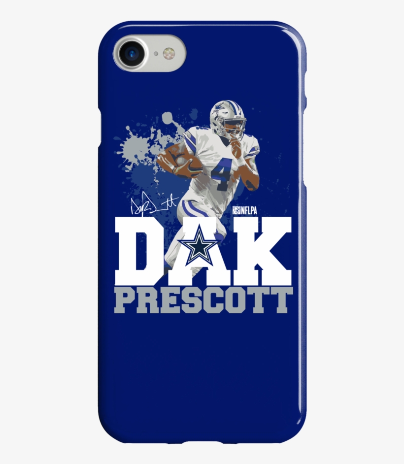 Dak Prescott T-shirt, Dallas Cowboys Official Apparel, transparent png