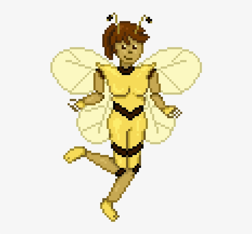 Attempt At A Bee - Cartoon, transparent png