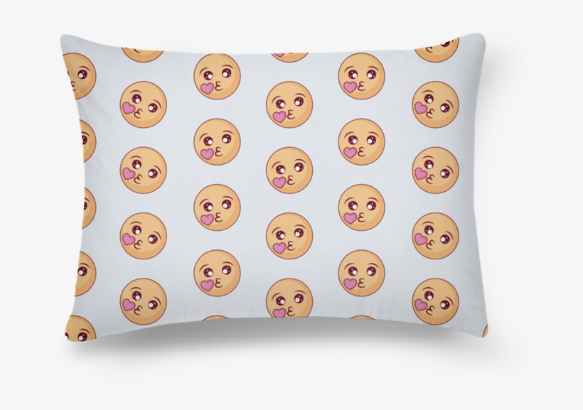 Almofada Retangular Emoji De Onehousedecorna - Textile, transparent png