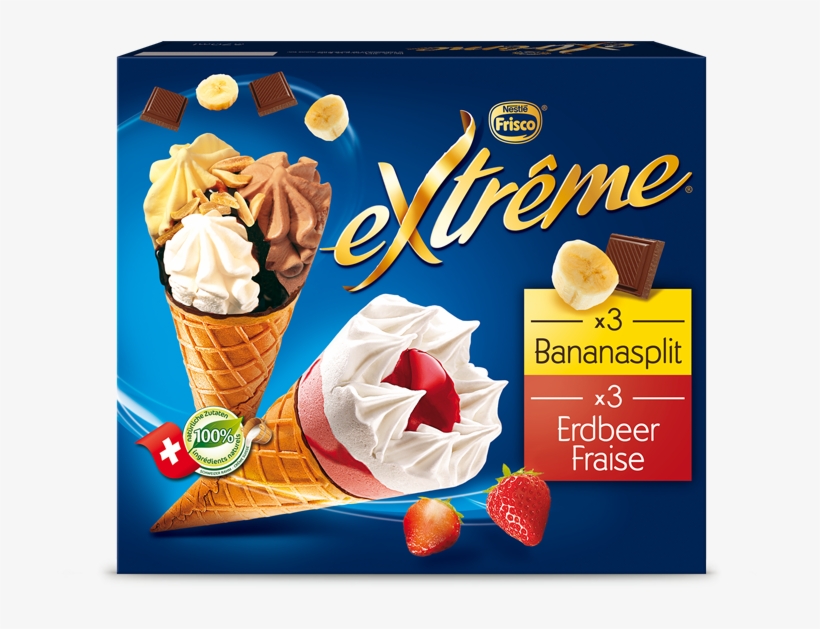 Extrême Bananasplit / Erdbeer Multipack - Nasal Concha, transparent png