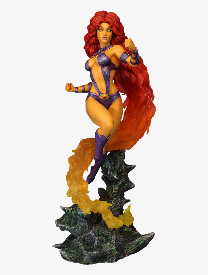 Dc Comics Maquette Starfire - Starfire, transparent png