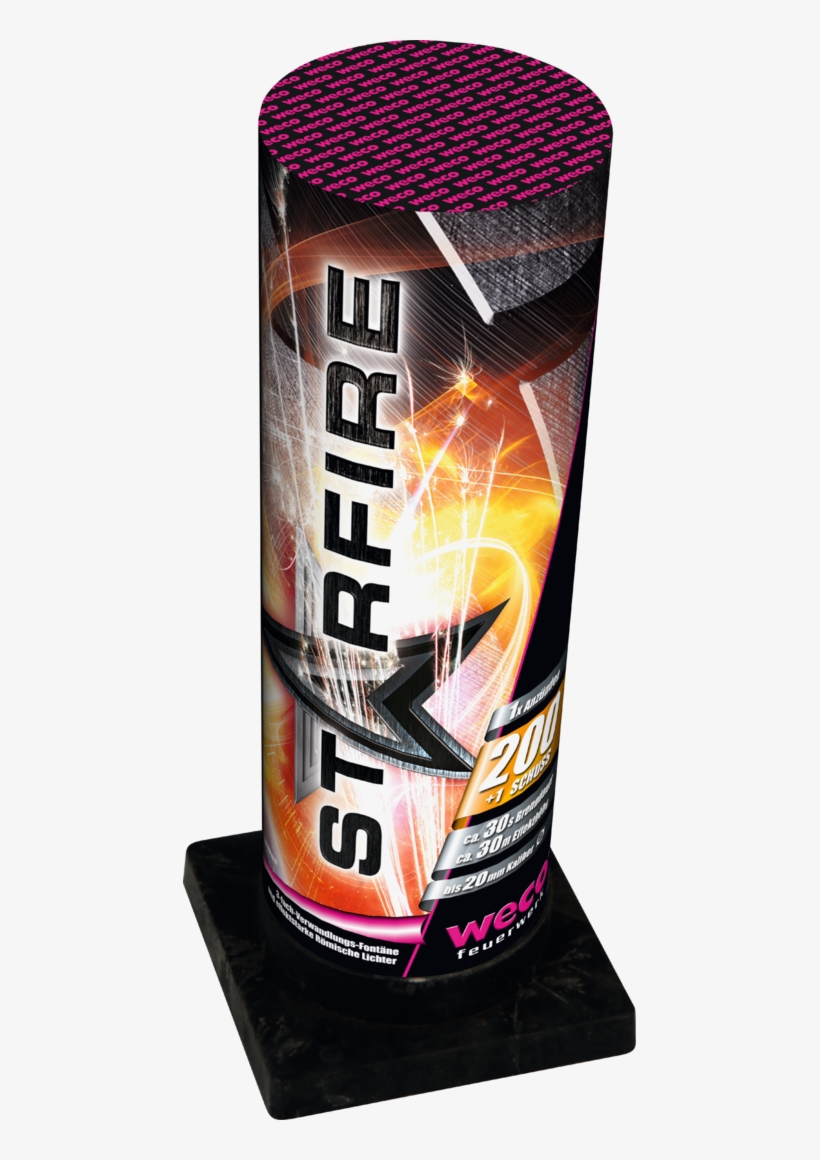 Starfire Skyshooter 200 Sch Leuchtkugelbatterie - Starfire, transparent png