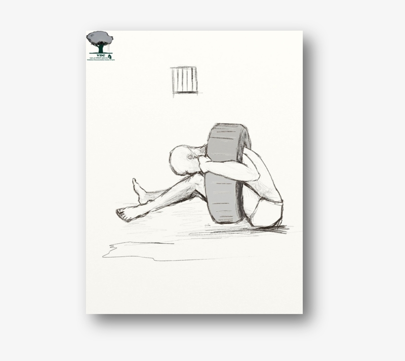 The Detainee Immediately Confesses Whatever The Interrogator - Sketch, transparent png