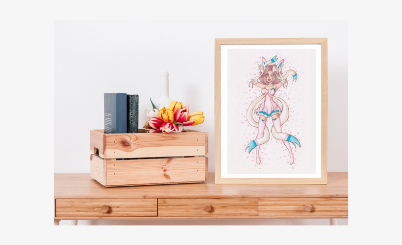 Original Magical Girl Sylveon - Poster, transparent png