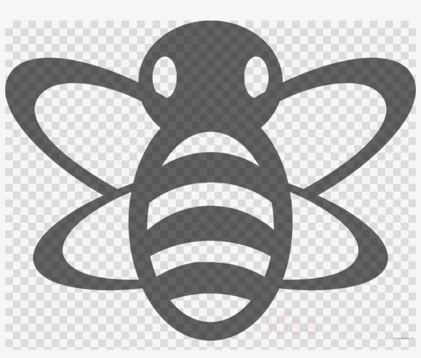 Bumble Bee Clip Art Clipart Bumblebee Clip Art - Blue Bee Vector, transparent png