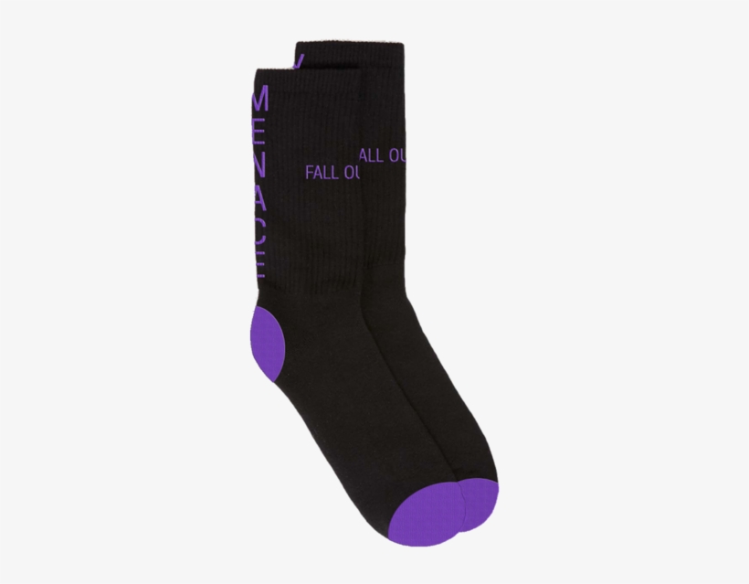 Young And Menace Socks - Fall Out Boy Mania Socks, transparent png