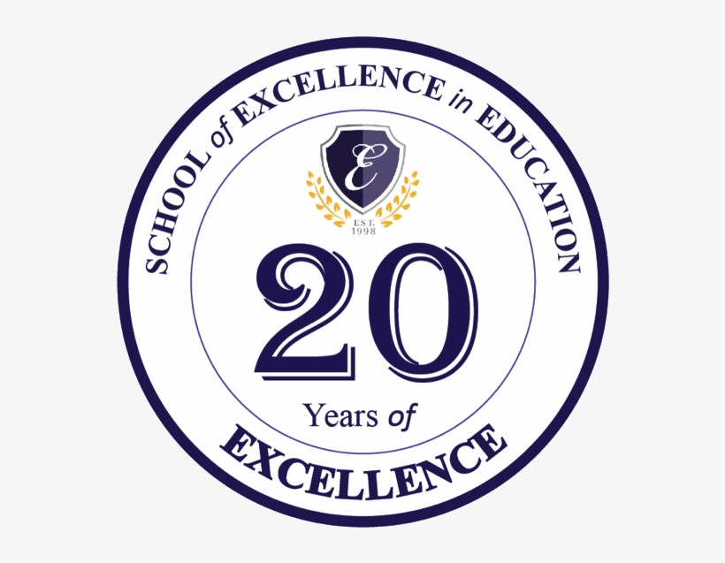"celebrating 20 Years Of Excellence" - 20 Years Of Excellence In Education, transparent png