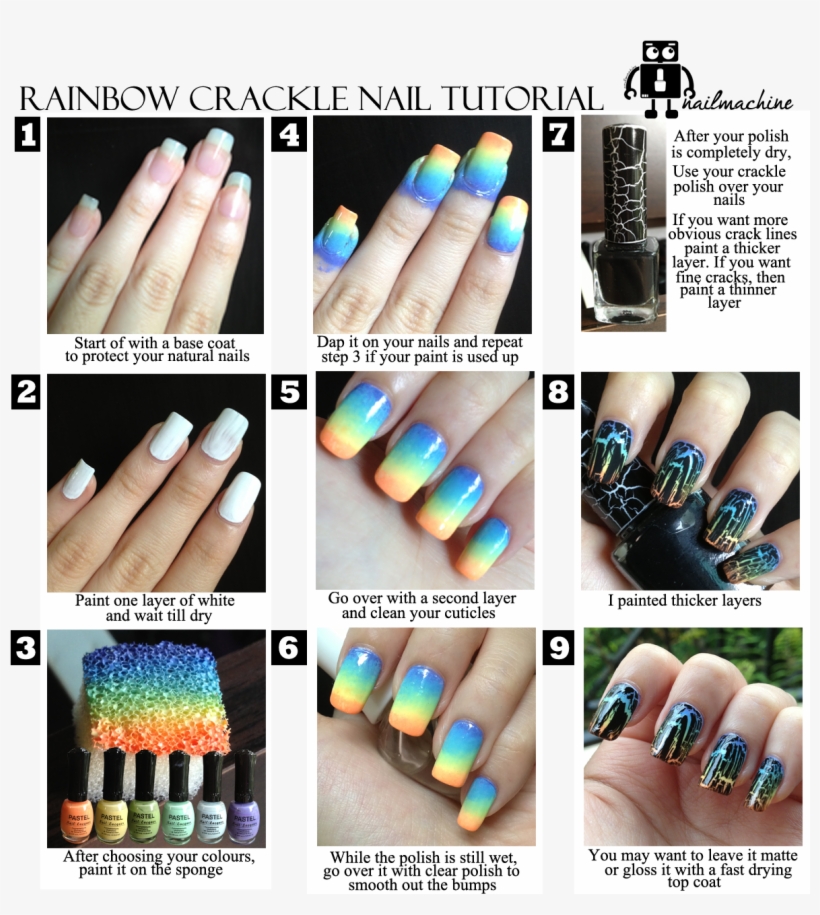 Nail Designs Tutorial, transparent png