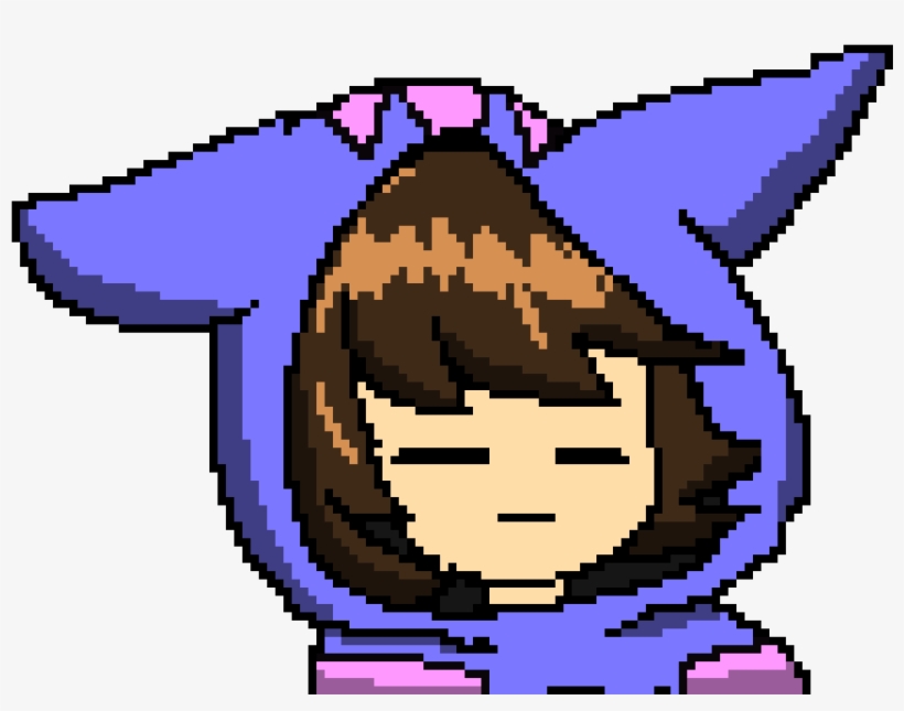 Neko Frisk - Pixel Art Frisk, transparent png