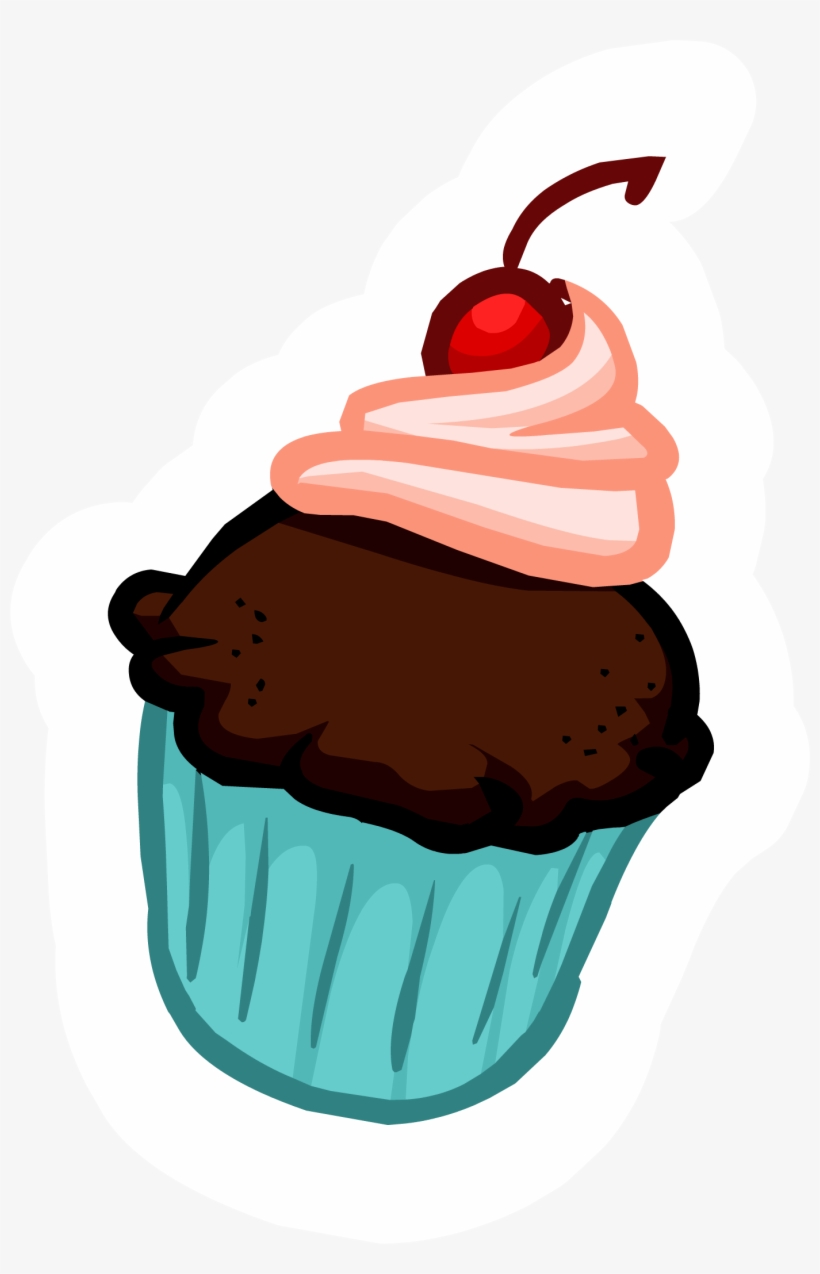 Cupcake Pin - Food Pins Club Penguin, transparent png