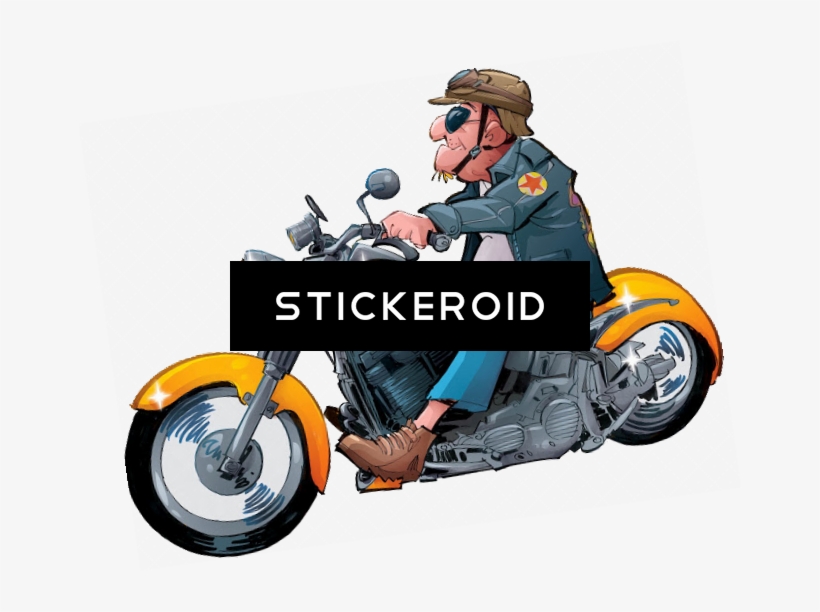 Biker Bike - Bikers Art Png, transparent png