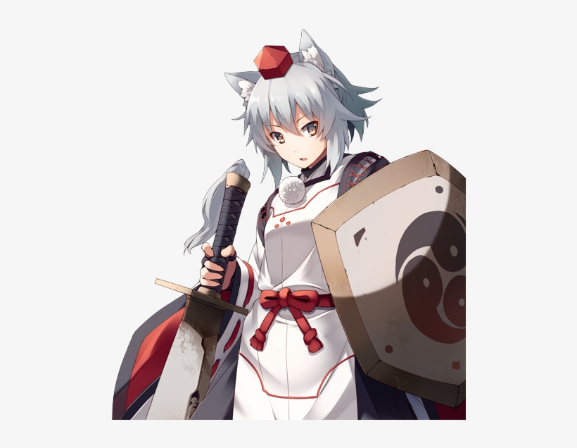 Momiji Inubashiri Sword, transparent png