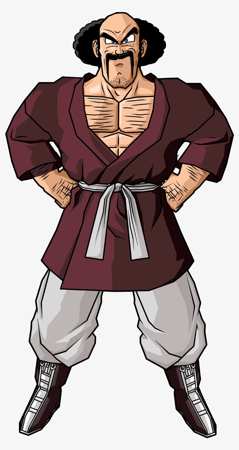 Mr Satan Or Hercule Gt By Spongeboss-d368mpt - Mr Satan Dragon Ball Gt, transparent png