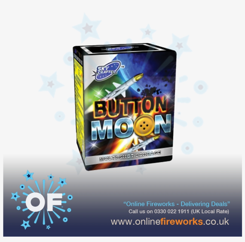 Button Moon - Standard Fireworks Selection Box 2018, transparent png