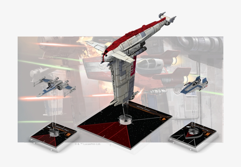 Heroes Of D'qar - Star Wars: X-wing Miniatures Game, transparent png