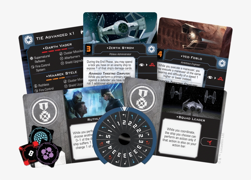 It's Got A Pretty Impressive Movement Dial, It's Tougher - Tie Advanced X Wing 2.0, transparent png