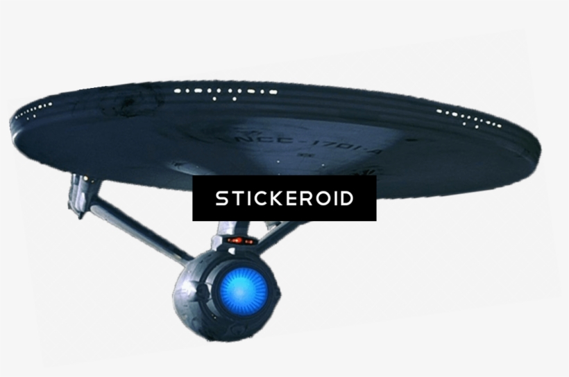 Starship Enterprise Bottom - Star Trek, transparent png