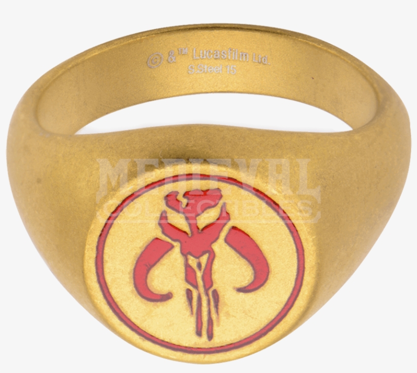 Star Wars Ring Bronce Mandalorian Size 15, transparent png