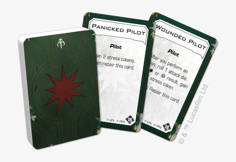 The Alternate Card Back Features The Skull-shaped Mandalorian, transparent png