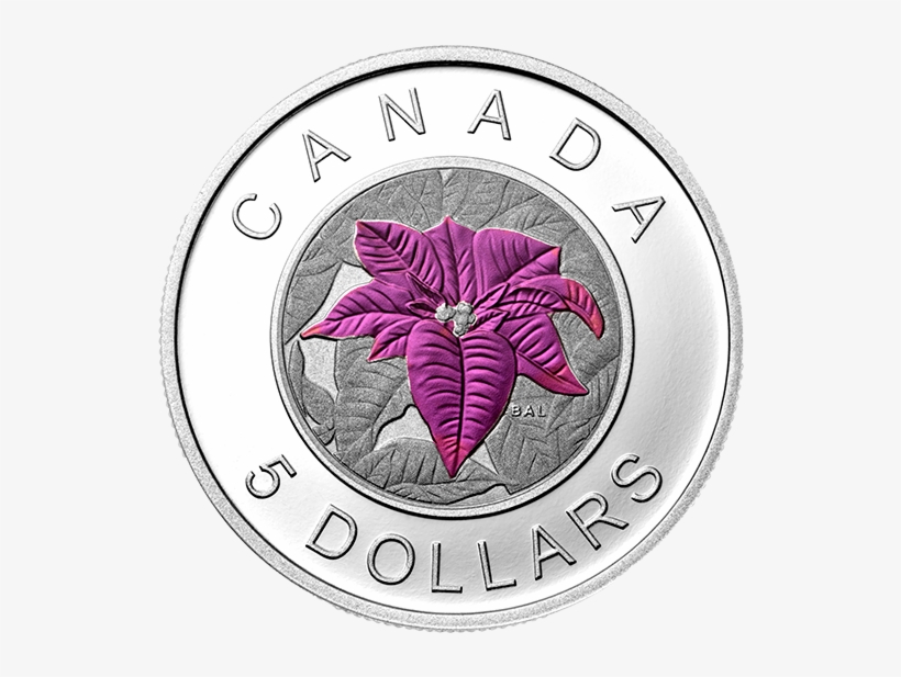 Fine Silver Coin With Niobium Colouring - Coin, transparent png