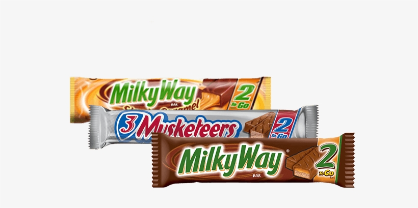 Milky Way Candy Png - 3 Musketeers Candy Bars - 36 Pack, 1.92 Oz Each, transparent png