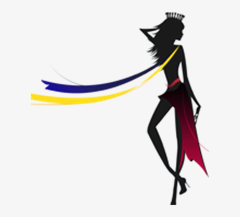 Beauty Queen Silhouette Png, transparent png