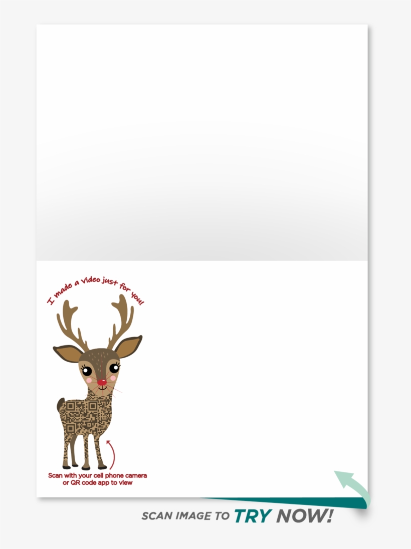 Rudolph Seasons Bright Christmas Card Rudolph Seasons - Christmas Day, transparent png