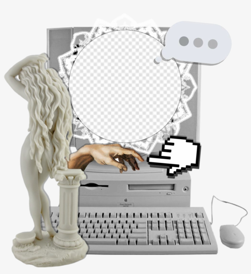 43 Images About ヴェイパーウェイヴ On We Heart It - Hand, transparent png