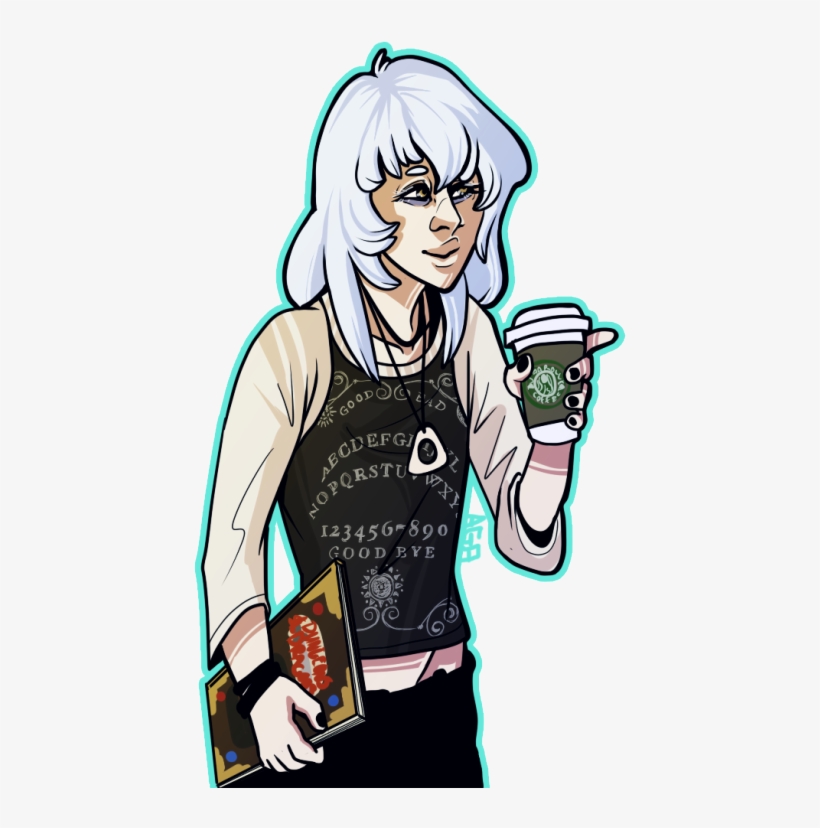 @sorceressassassin Wanted Ryou In A Oujia Board Shirt - Cartoon, transparent png